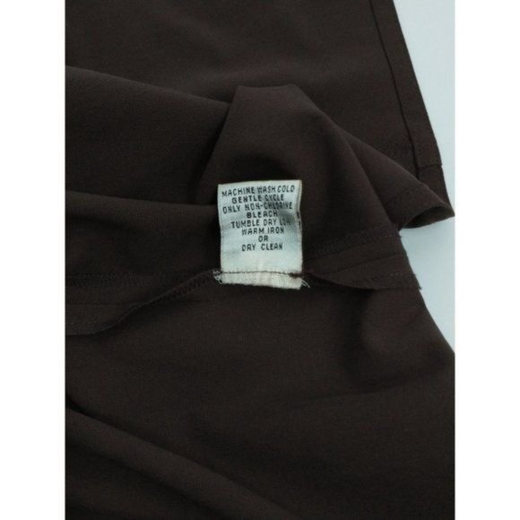 Vintage Talbots Size 10 Women Shirt Dress With Breast Pocket - Picture 8 of 9